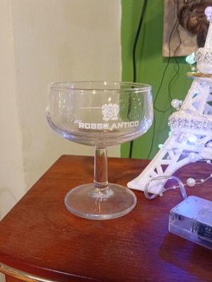 Rosso Antico glasses like new, pack of 2