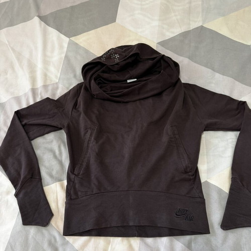 Nike Air sweatshirt used, size XS, brown