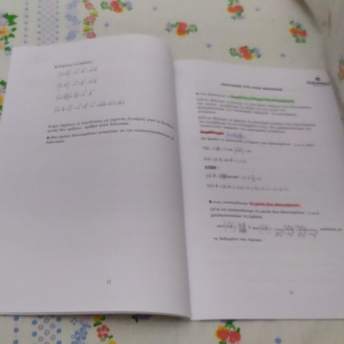 Mathematics B Lyceum Study Guide like new, Vectors and Lines