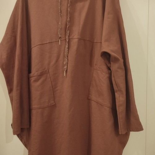 Fn Fashion Oversized Women's Sweatshirt like new, terracotta color, XL