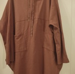 Fn Fashion Oversized Women's Sweatshirt like new, terracotta color, XL