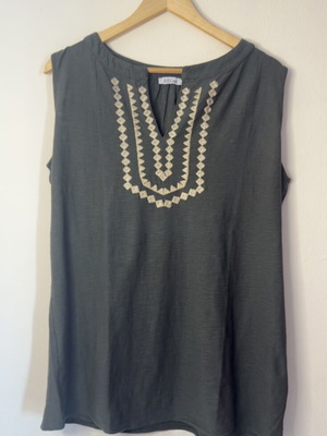 Bill Cost cotton blouse like new, olive, size large