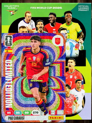 Κάρτα Cubarsi Limited FIFA World Cup 2026 Adrenalyn XL Spain καινούργια