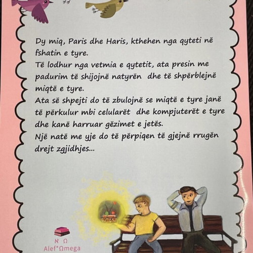 E Kuqja e lumturisë new, Albanian edition