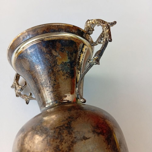 Silver amphora used, needs cleaning
