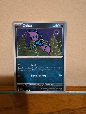 Pokemon Card Zubat new