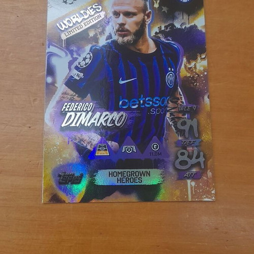 Topps card match ataxx Worldies Frederico di Marco new