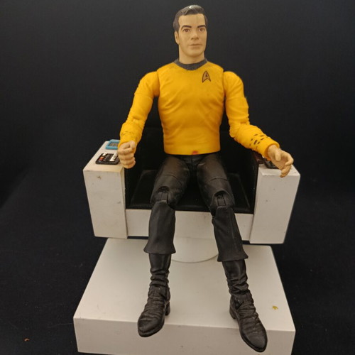 Star Trek Generation Captain Kirk collectible figure used 2007