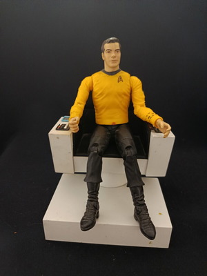 Star Trek Generation Captain Kirk συλλεκτική φιγούρα μεταχειρισμένη 2007