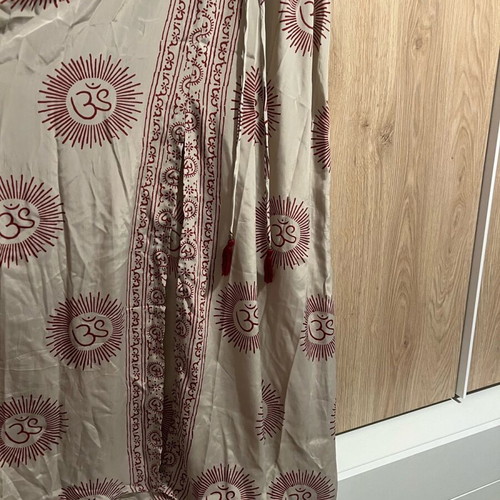 Veta Accessories dress caftan S/M like new with front opening and adjustable waist