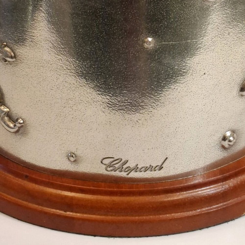 Chopard Royal Selangor Pewter & Wood Happy Clown Storage Box like new