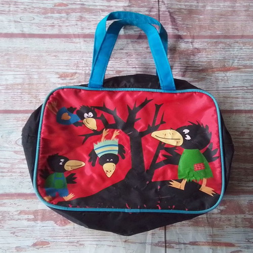 Children's handbag with birds used