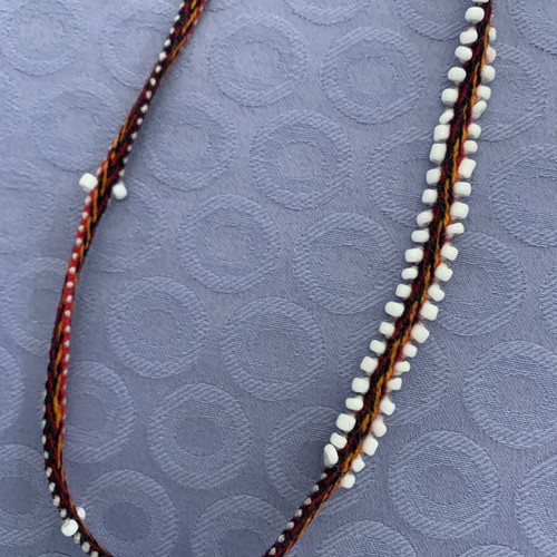 Peruvian necklace used, multicolor
