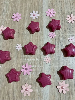Wax melts star shapes new, pack of 10 from soy vegetable wax