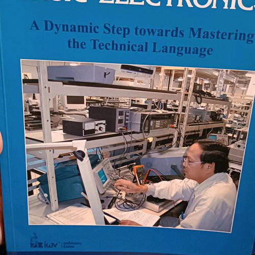 English for Basic Electronics book like new
