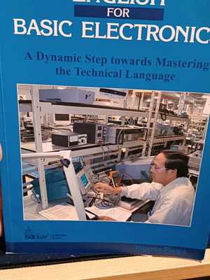 English for Basic Electronics book like new