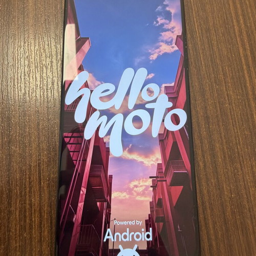 Motorola phone like new, black, 128GB, Android