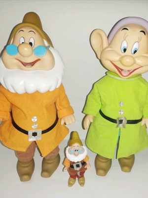 Disney νανοι Dwarfs & Χαζούλης σαν καινούργιο, ύψος 38 εκατοστά