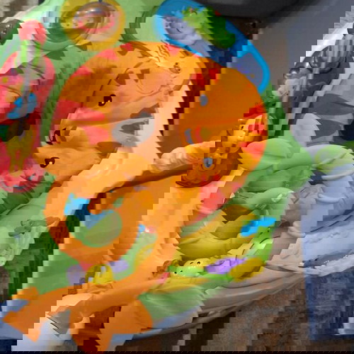 Fisher Price Baby Jumper Jumperoo λιονταράκι με μουσική για 6+ μηνών σαν καινούργιο