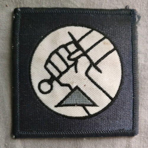 Hellboy Patch 1998 like new, agent patch Bureau of Paranormal Research and Defence