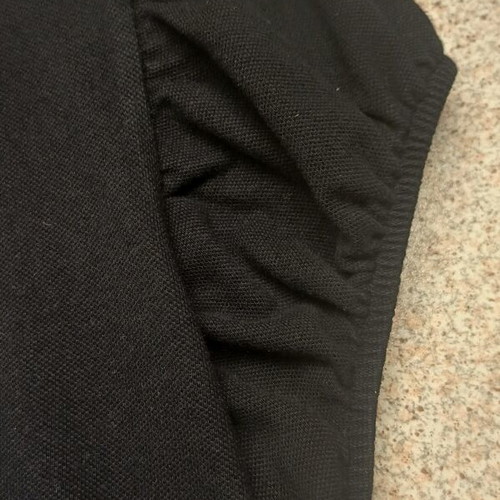 Burberry polo shirt size S like new, black