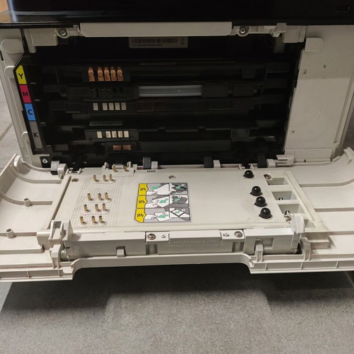 Samsung Xpress SL-C480FW laser printer, used