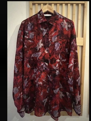 Project Soma Oversized Shirt L/XL like new, red and purple