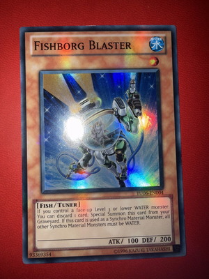 Fishborg Blaster Yu-Gi-Oh! card TU06-EN004