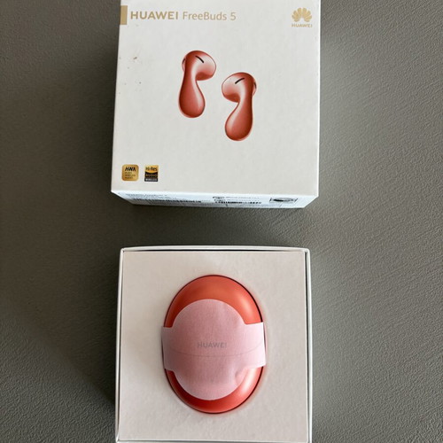 Huawei Freebuds 5 Coral ANC wireless earbuds like new