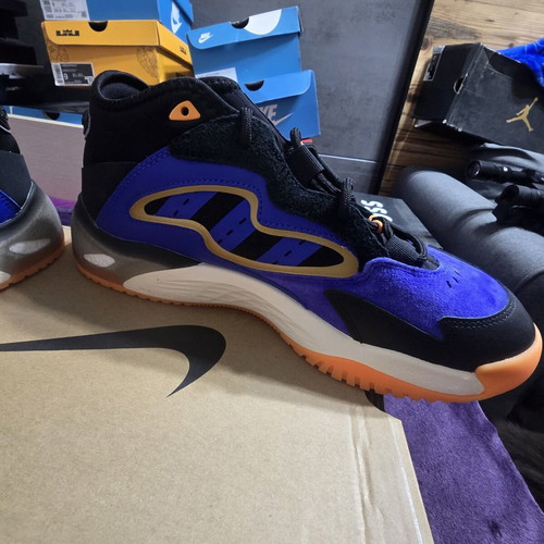 Adidas Streetball 2.0 sneakers black blue size 42.5