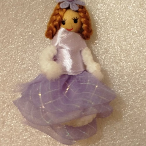Mini handmade dolls new, set of 4 pieces