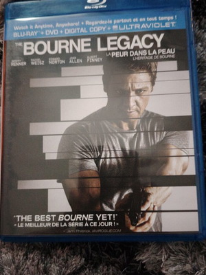 The Bourne Legacy Blu-Ray като нов, без гръцки субтитри, 2 диска