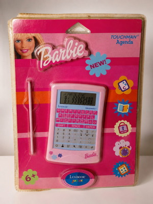 Barbie Touchman Agenda Lexibook Junior vintage, σαν καινούργιο