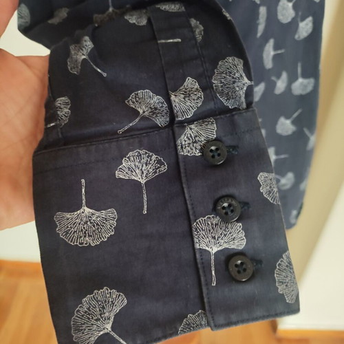 Cavallaro Napoli women's blue printed shirt like new
