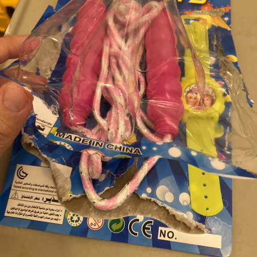 Rope skipping used, unused condition