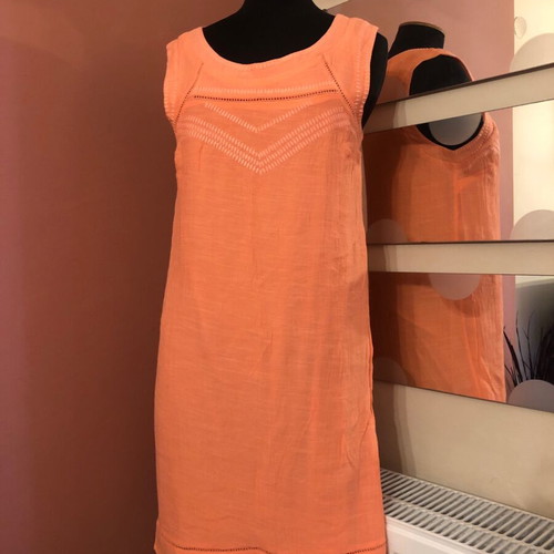 Fransa mini coral dress like new, size S