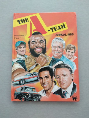 The A-TEAM Annual 1988 σκληρόδετο βιβλίο μεταχειρισμένο