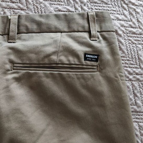 Emerson men's chino pants like new, beige, size M