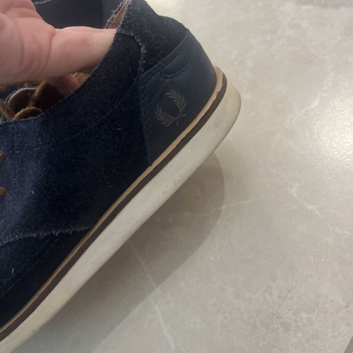 Castor men's shoes used, blue, size 41
