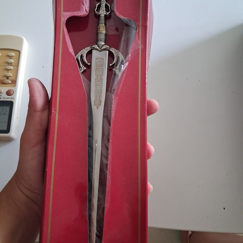 Decorative Letter Opener sword design like new with box