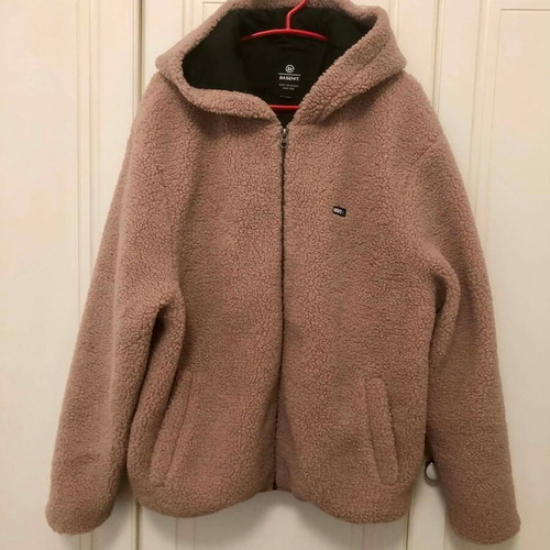 Basehit women's winter sherpa jacket like new, pink, size XL
