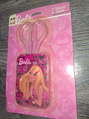 Συλλεκτικό παιδικό ψαλίδι Maped Barbie με θήκη προστασίας, έκδοση 2010