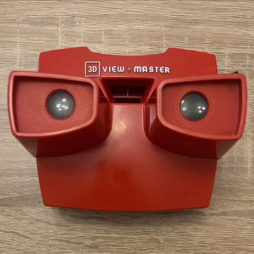 View-Master 3D vintage device used, made in Belgium