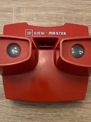 View-Master 3D vintage device used, made in Belgium