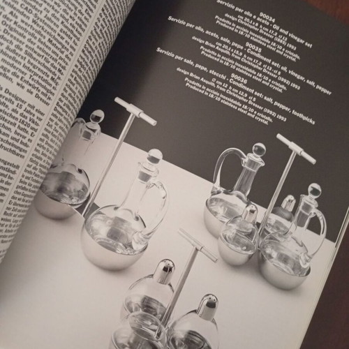 Alessi Officina Design catalog like new, 148 pages, authentic Italy