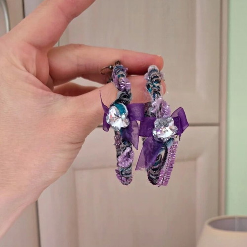 Earrings like new, gift option