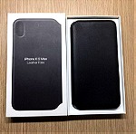  Γνήσια Δερμάτινη θήκη iPhone XS Max Leather Folio MRX22ZM/A