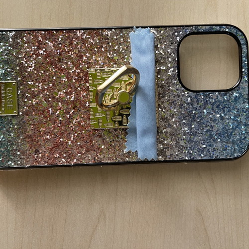 Phone case used with glitter for iPhone 12 Pro Max