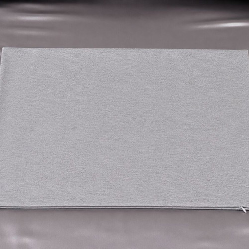 Pillow cases set of 3 new grey 60x60 cm 100% cotton