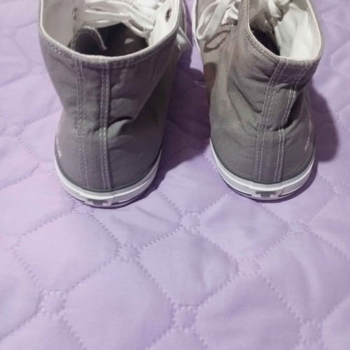 Tom Tailor sneakers size 44 like new, gray with beige stripe